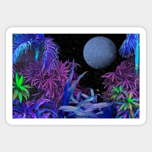 Neon Plants Sticker